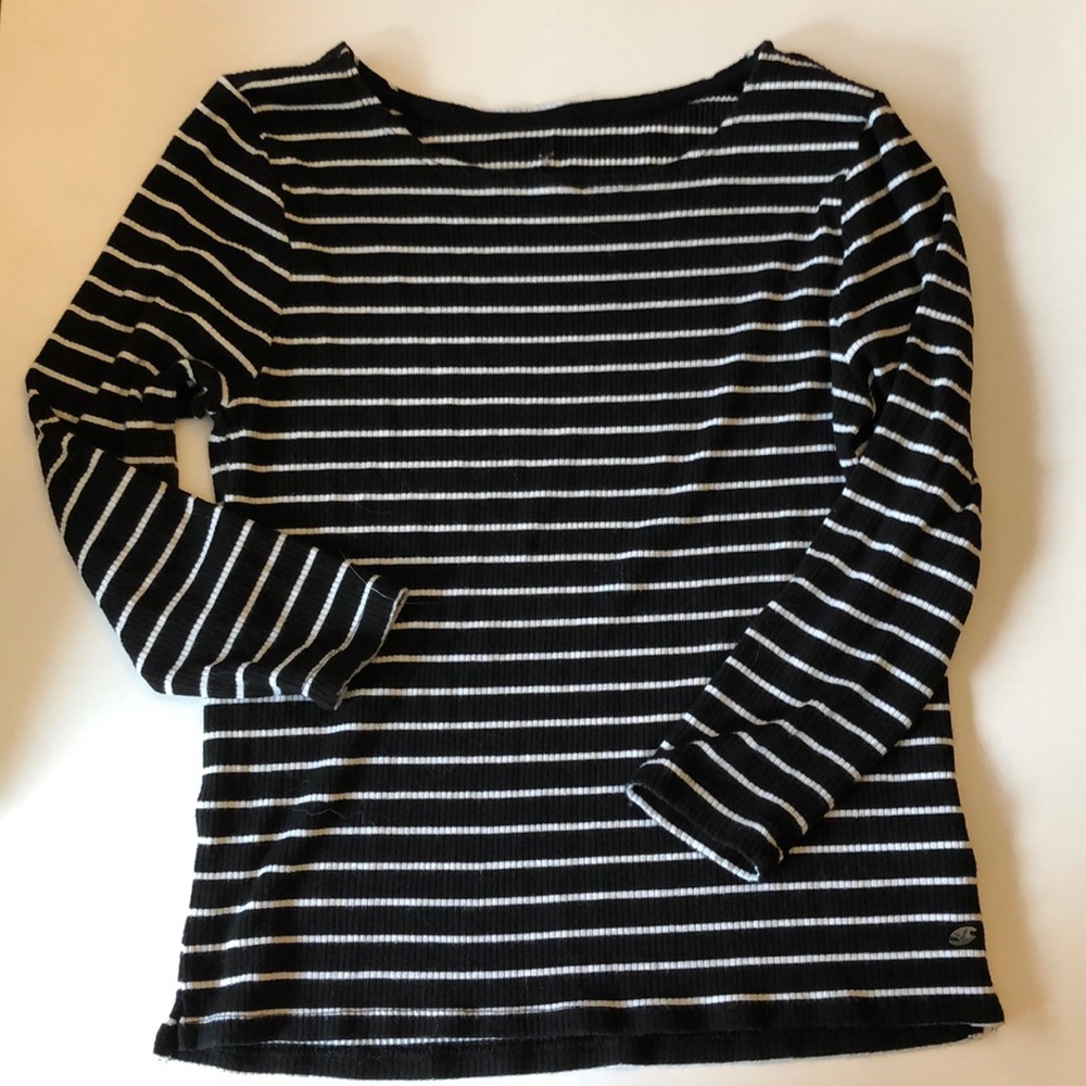 AE Soft & Sexy Ribbed Striped Tee